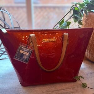 Louis Vuitton Vernis Bellevue PM with authenticity